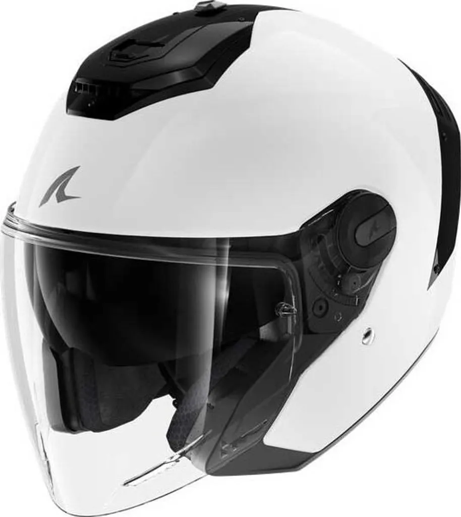 Casque jet Shark RS Jet blanc L idéal pour trajet urbain quotidien