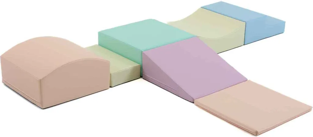 Modules de motricité en mousse IGLU 7 XL pour parcours de jeu XXL