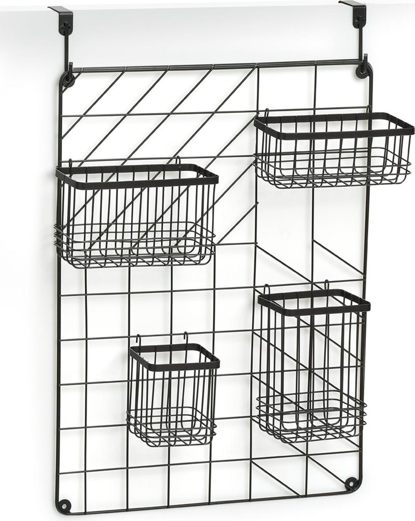 Zeller Küchen-/Badezimmer-Organizer, Metall, 46 x 12 x 60,3 Produktbild 