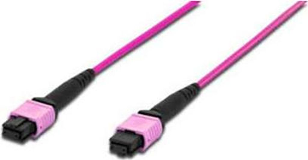 Digitus Glasfaser-Patchkabel, MPO, Buchse, OM4, Methode A, 5m, 5 m, OM4, MPO/MTP, MPO/MTP