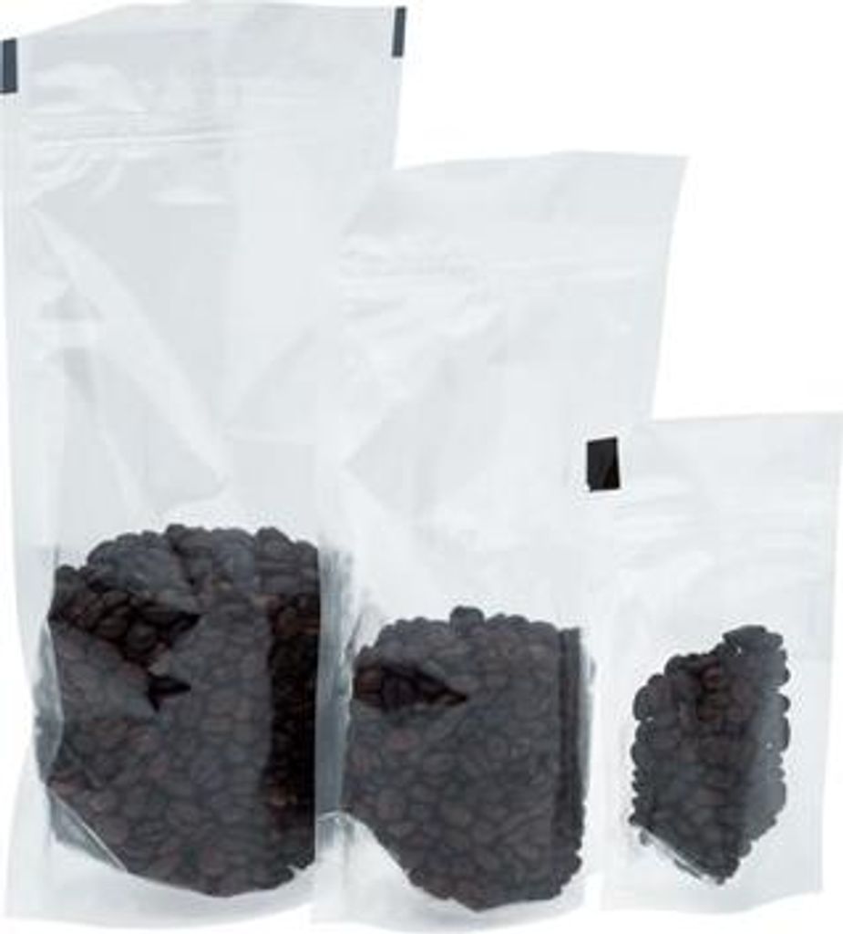 Doypack transparent 160 – 750 ml – 100 Stück