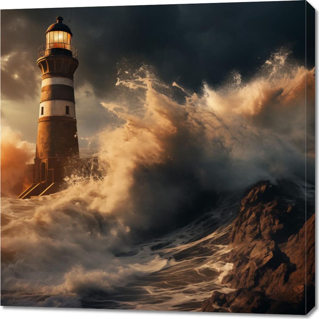 Bild 90x90cm Unbarmherzige Odyssee