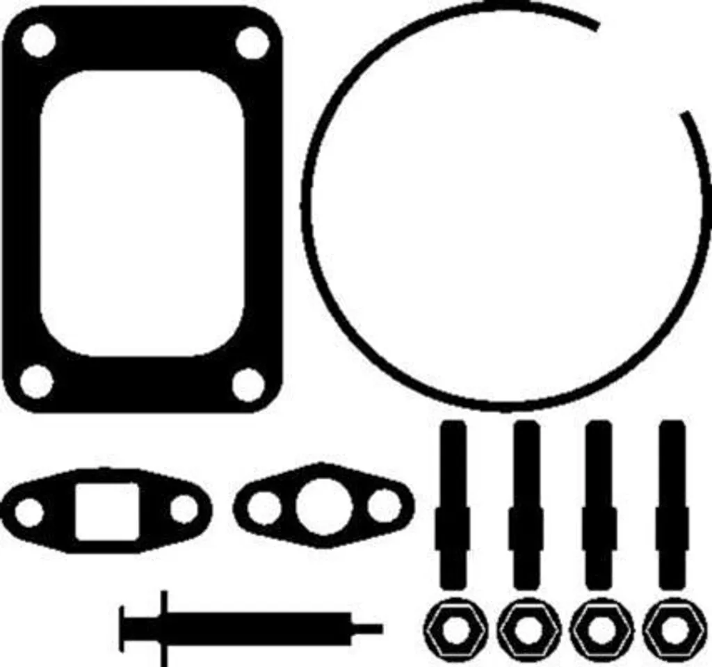 Kit turbo MAHLE 037 TA 15327 000 haute résistance pour Volvo 8500 A B12