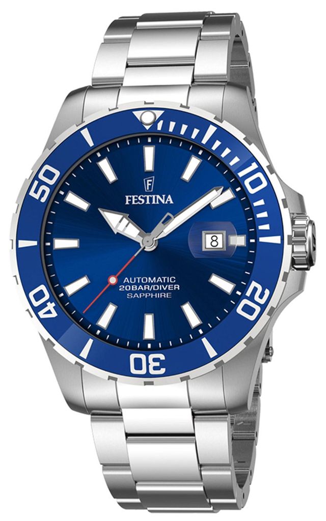 Festina Armbanduhr Automatic AUTOMATICO Blue Produktbild 