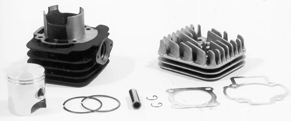 Haut Moteur Polini 68cc Diamètre 43mm en Fonte pour Cyclomoteur Piaggio