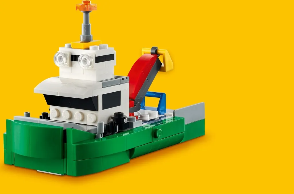 Jeu de construction camion de transport LEGO Creator 3 en 1 modulable - 42