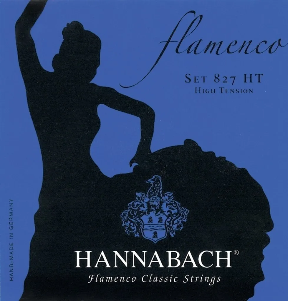 Hannabach 827HT Flamenco Jeu de Cordes pour Guitare Flamenca Haute Tension