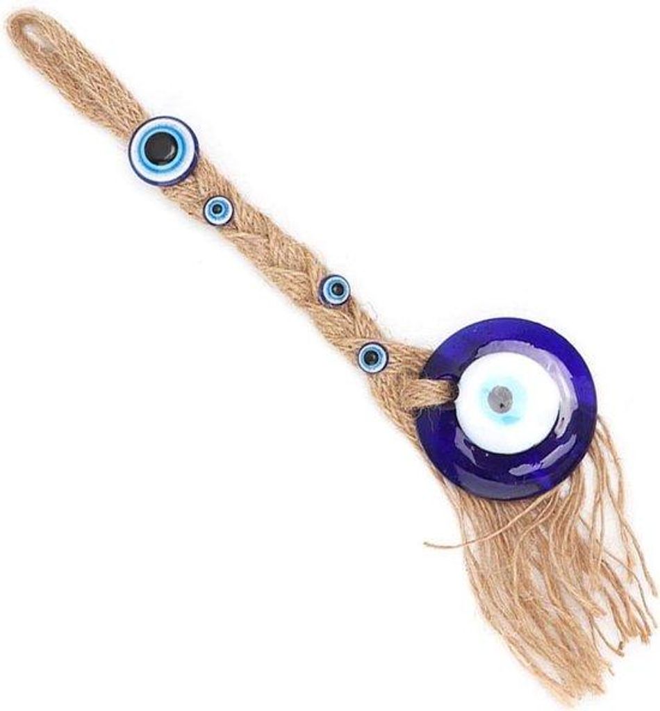 Turkisches Glas Amulett für Glücksschutz und Schutz vor dem bösen Auge für Wand Aufhängen.