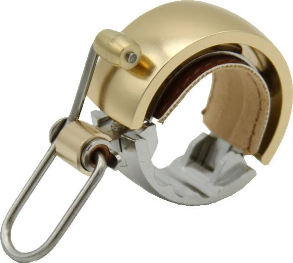 Avertisseur Sonore Vélo Knog Oi Luxe Small Laiton - Idéal Vélotaf - 12