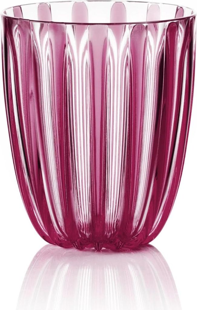 GUZZINI Dolcevita Satz von 6 niedrigen Amethystbechern