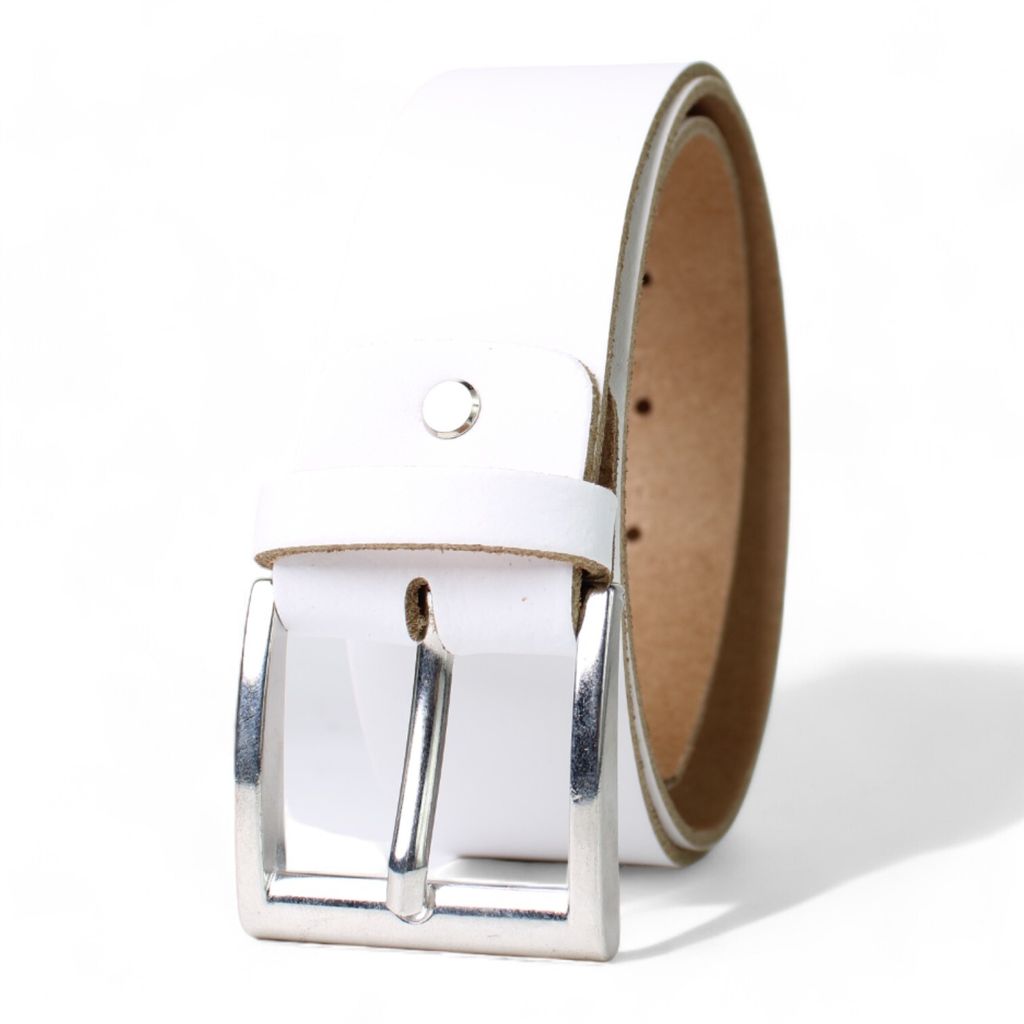 FRONHOFER Herrengürtel, 3,8 cm, 100% Leder, plus Ersatzschraube, kürzbar, Wechselgürtel