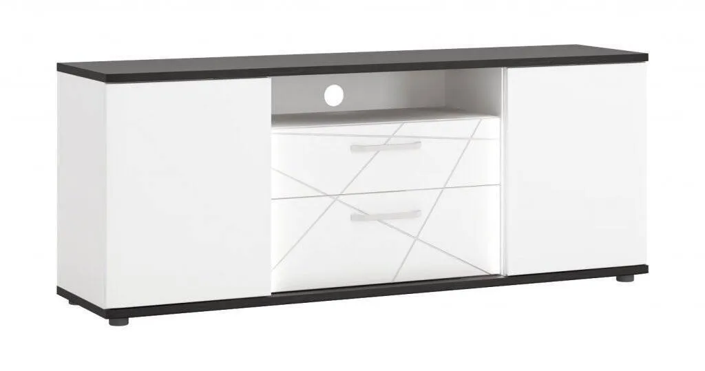 Armoire RTV Venezia pour Salon : Rangez vos Câbles et Accessoires TV