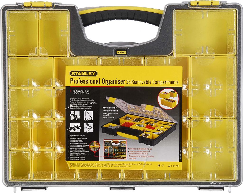 Stanley 1-92-748 box na malé diely/náradie Polykarbonát Obrázok produktu 