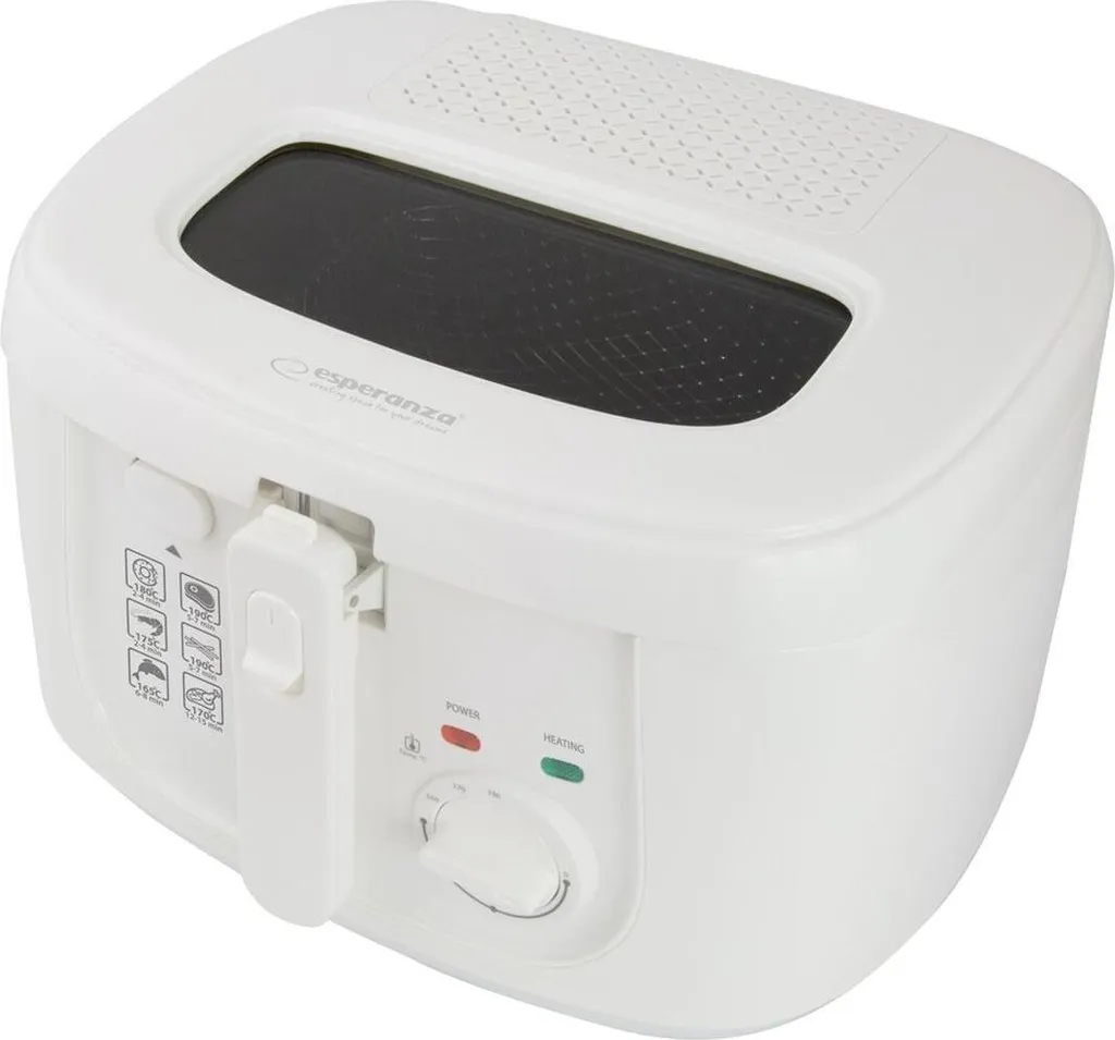 Friteuse à Huile Esperanza EKG012 de 2,5 Litres avec Thermostat Réglable