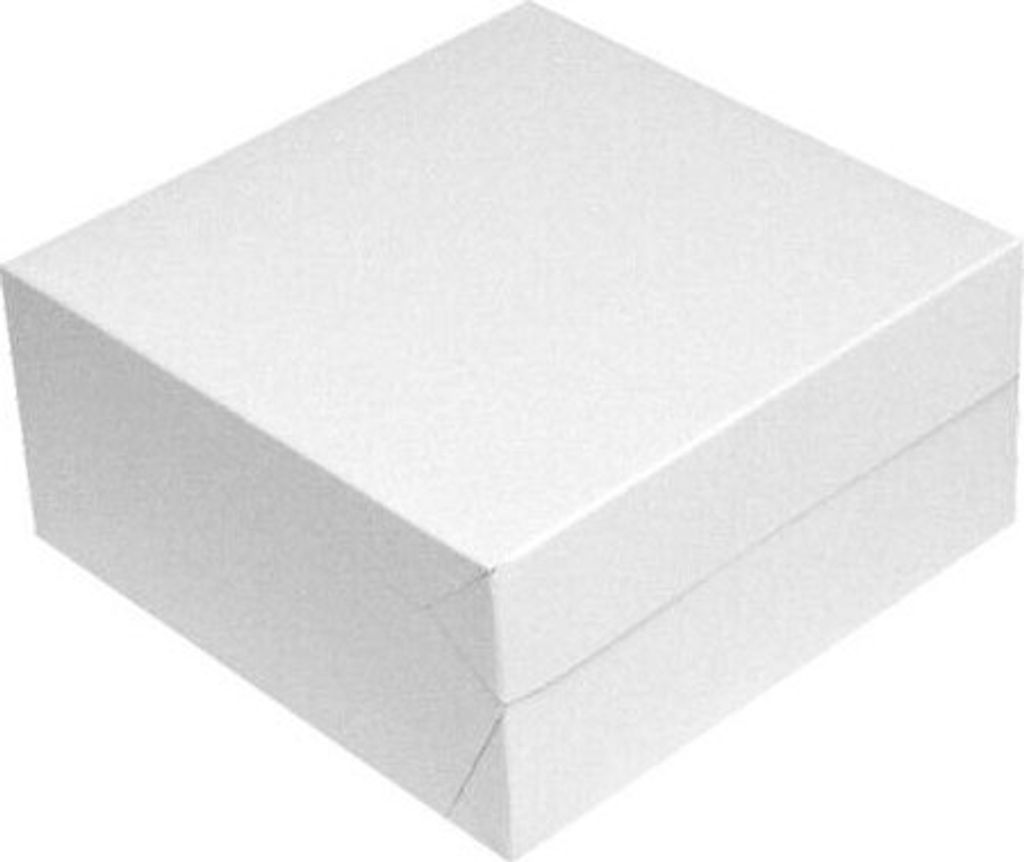 10x Kuchenkarton - Tortenkarton 20x20x10cm weiß Produktbild 
