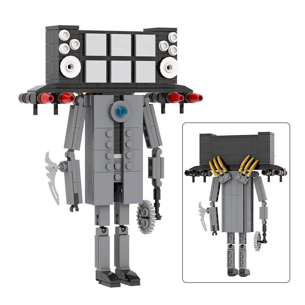 Bausteine Figure Building Blocks Spielzeug, Kameramann Schlafzimmer Accessoire & Deko, Charakter-Sammlung, Geschenk für Mädchen, Jungen, Teens
