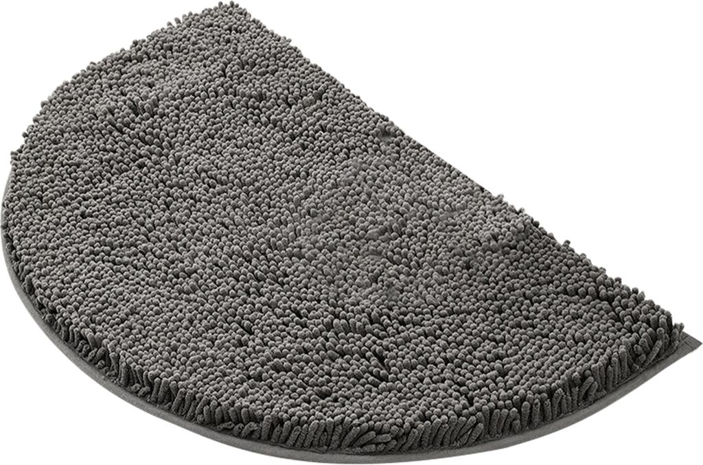 Badematte Halbkreis Anti-Rutsch Dicke weiche Shaggy Super Wasser absorbierende Chenille Dusche Boden Teppich Pad Badezimmer Schlafzimmer Supplies