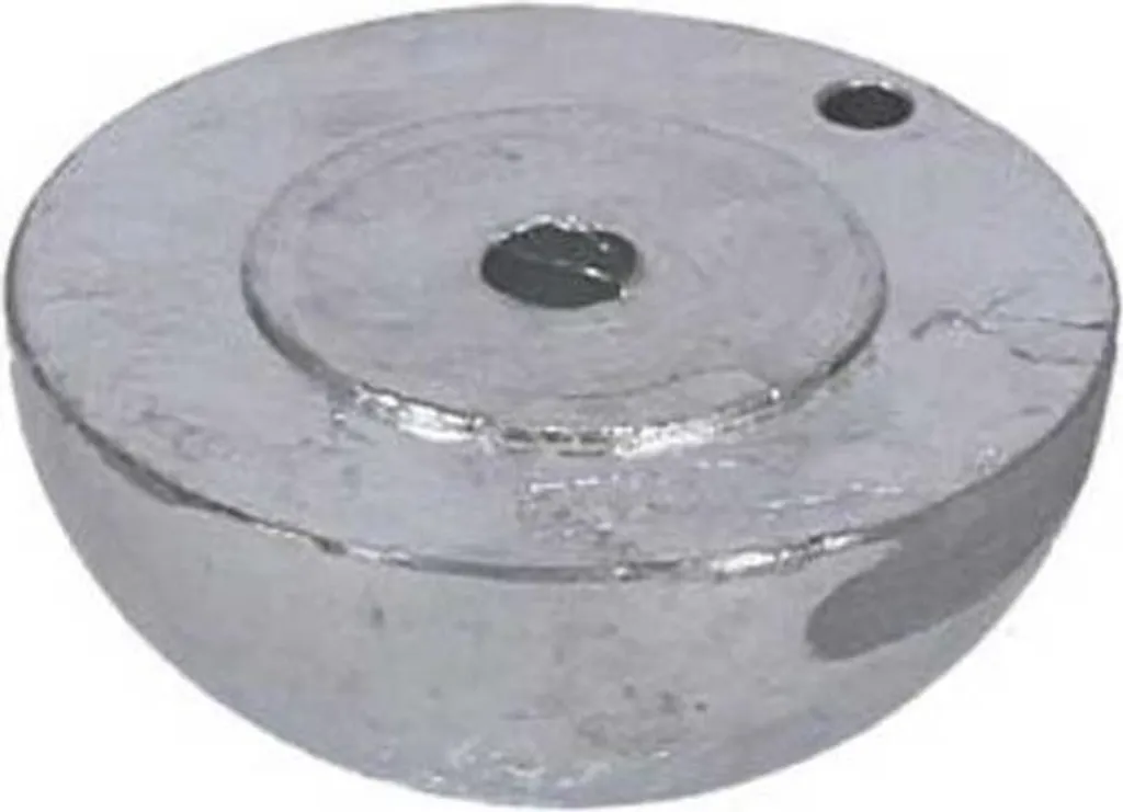 Anode Zinc 60mm pour Entretien Hélice J Prop - Argenté