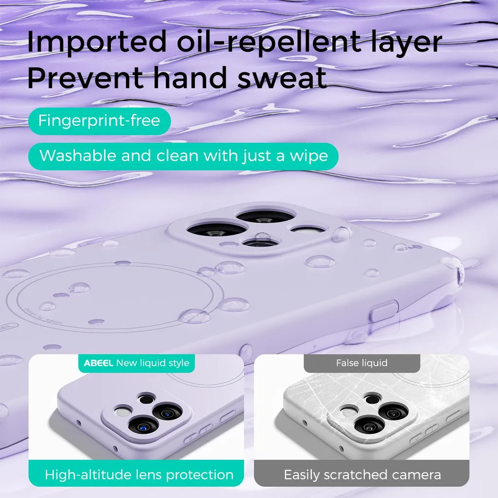 BORYA Silicone Cover per OnePlus 13, Morbida Setoso Tocco Ultra Sottile Antiurto Custodia, Elegante Antigraffio Premio TPU Caso con Fodera Microfibra. Nero