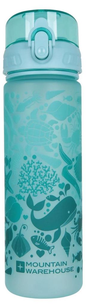 Mountain Warehouse - Wasserflasche für Kinder , Fisch, Ohne BPA, 500ml MW5248 (Einheitsgröße) (Türkis)