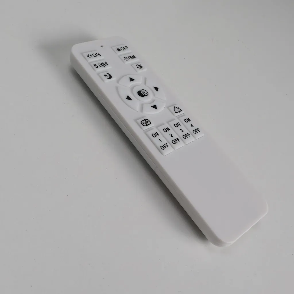 Plafonnier LED 90W CCT réglable avec télécommande et design rectangulaire - 4