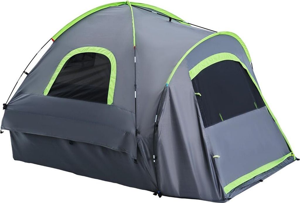 Lkw-Zelt 5,0–5,2 ft Wasserdichtes PU2000 Lkw-Ladeflächen-Campingzelt für 2–3 Personen