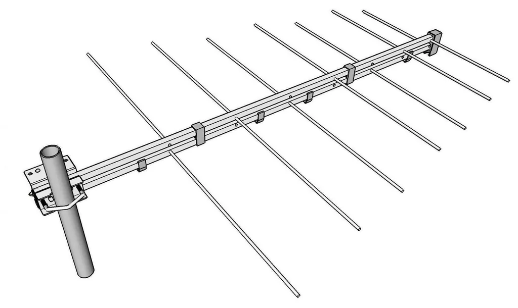 Antenne Logarithmique Anti-Interférences - Solution Signal TV Faible - 5