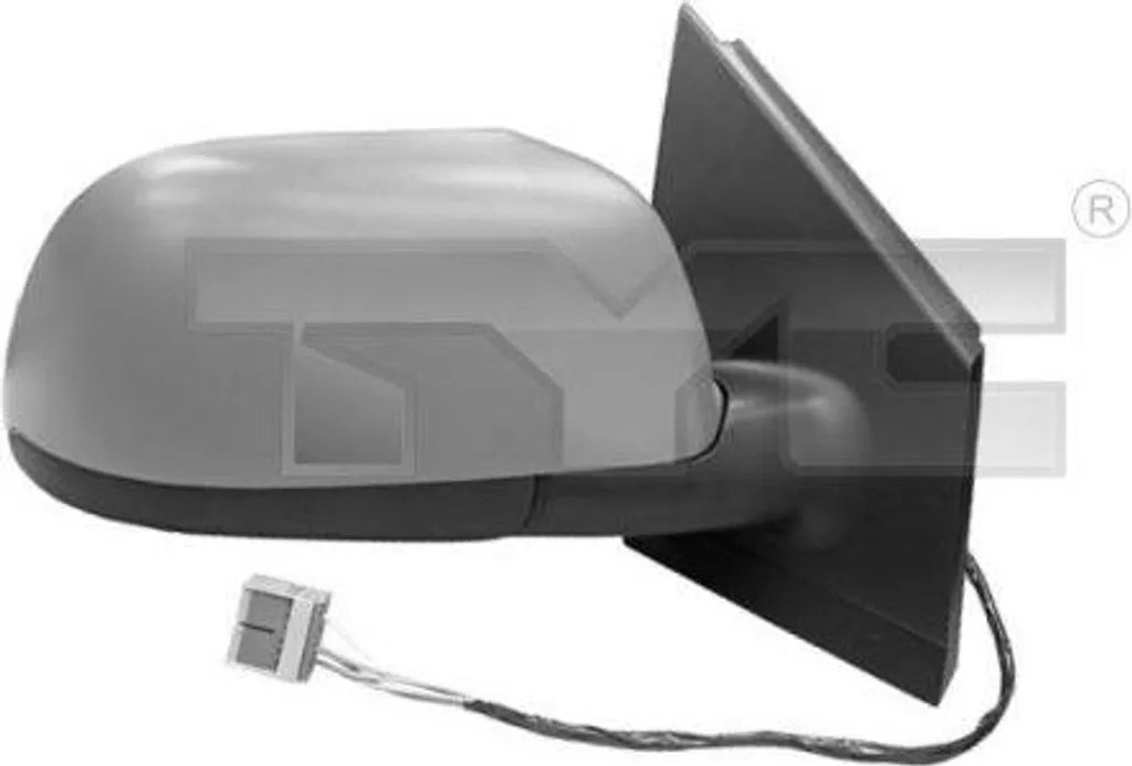 TYC 337-0167 Rétroviseur extérieur OE 6Q1857508G pour Polo 9N droit