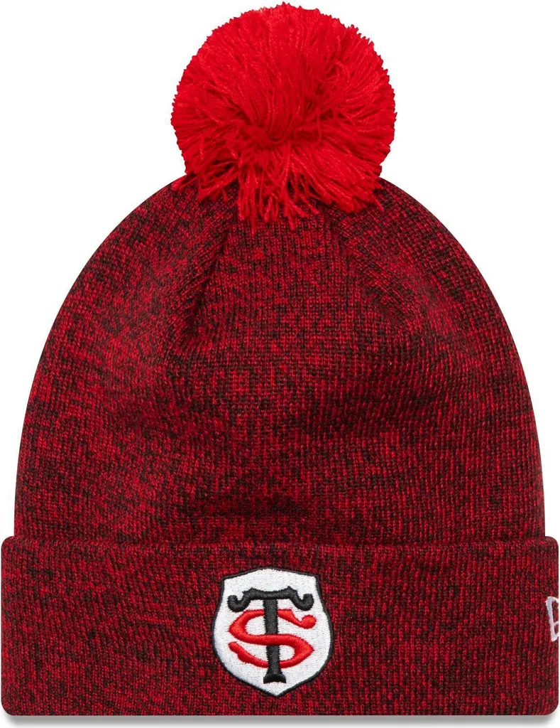 Bonnet de Rugby Stade Toulousain New Era Marl Cuff Doux pour l'Hiver