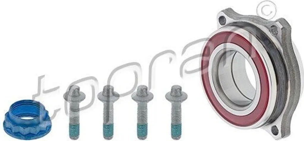 Kit roulement de roue TOPRAN 401 885 pour Mercedes Classe C W204 E207