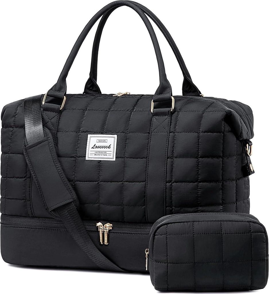 LOVEVOOK Weekender Reisetasche Damen mit Schuhfach & Produktbild 