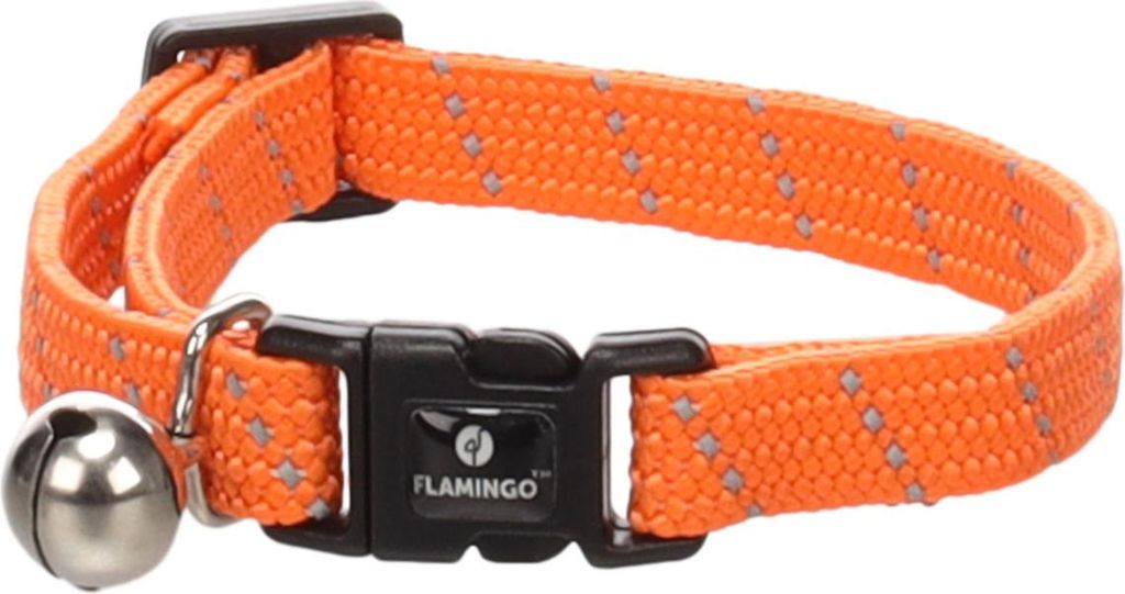 Flamingo Kätzchen Halsband Elza orange Produktbild 