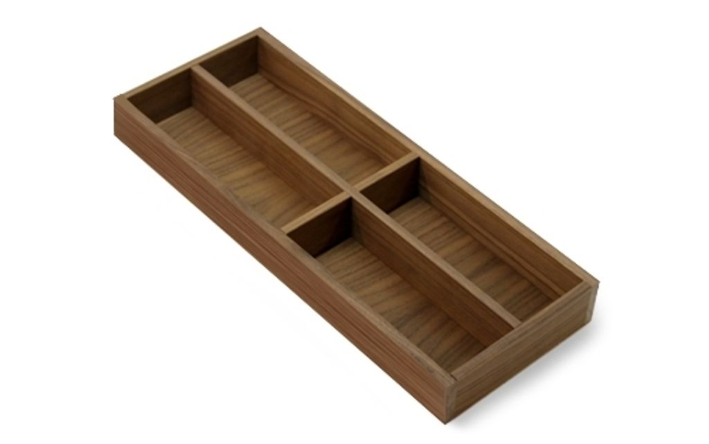 Besteckeinsatz NUSSBAUM 30er Schubl. B202 x T479 mm VERSION1 passend für Grass Nova 19 mm Schubladen