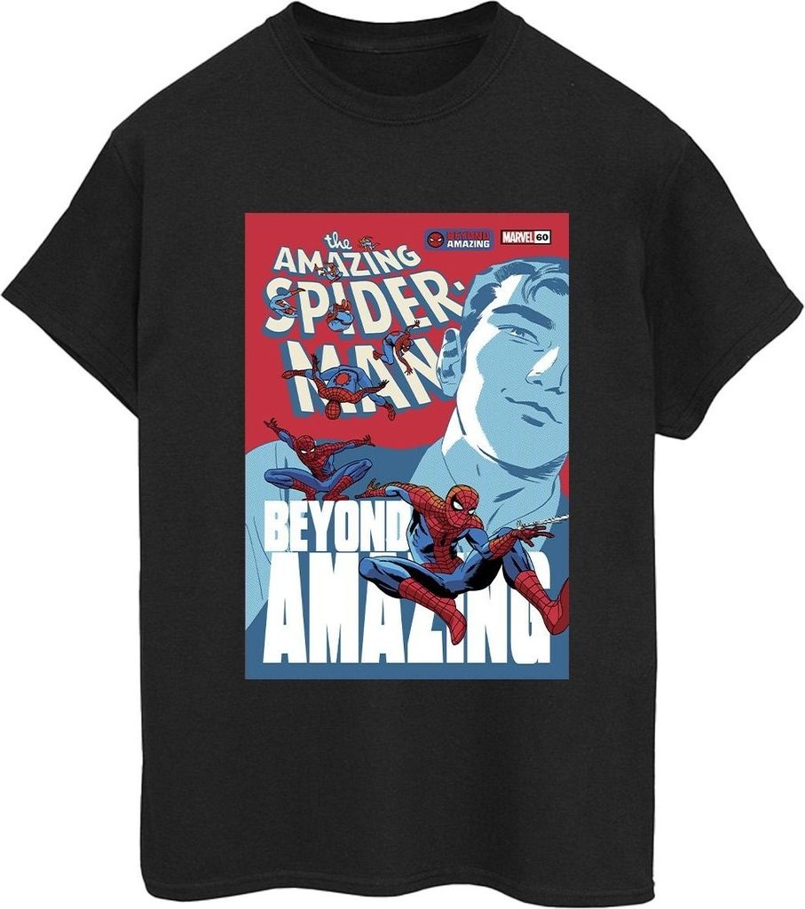 Marvel - "Beyond Amazing" T-Shirt für Damen BI43950 (XL) (Schwarz)