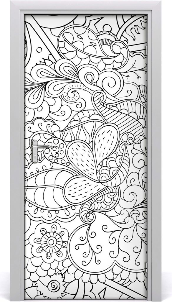 Tulup Türaufkleber 95x205 cm Dekorative Aufkleber Produktbild 