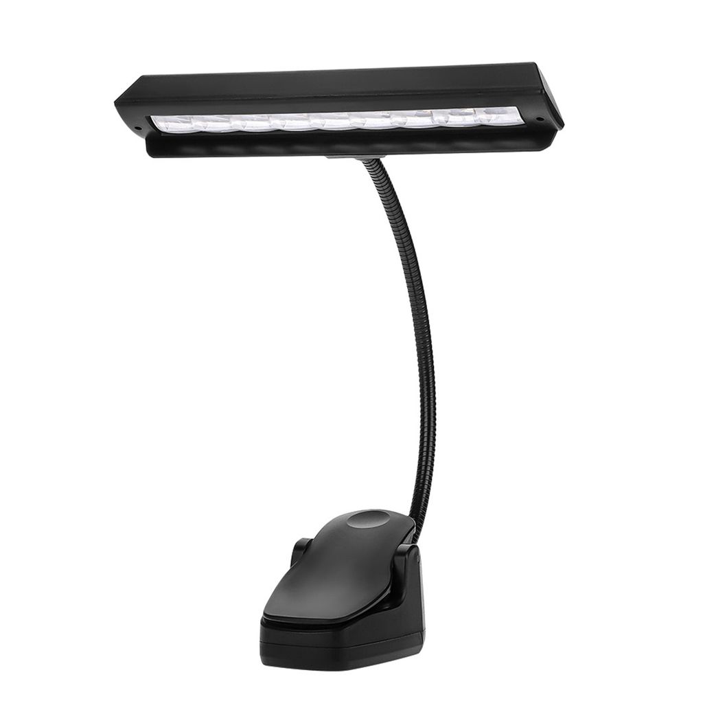 Přenosná flexibilní 9 LED diod klip na hudební stojan Obrázek produktu 