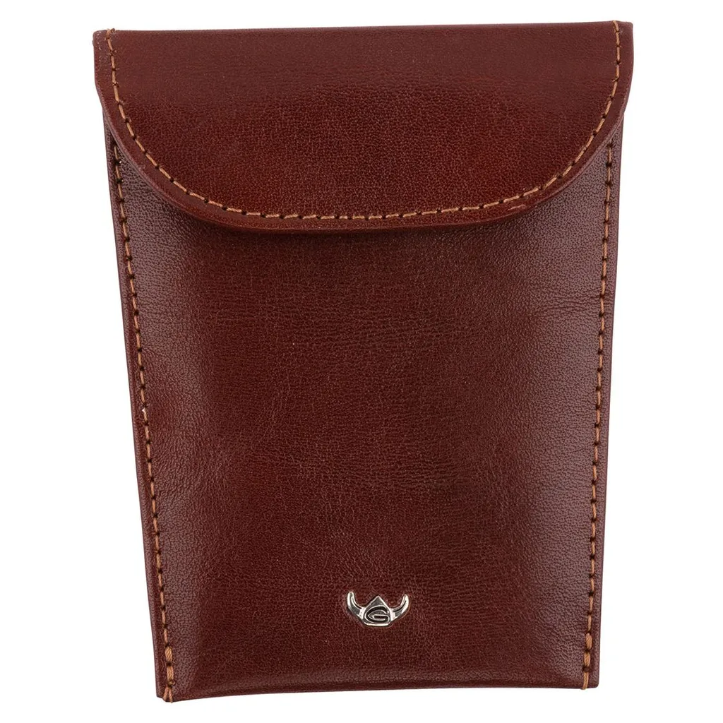 Custodia Chiavi RFID Golden Head Colorado - Pelle Marrone Anti-Graffio - 12