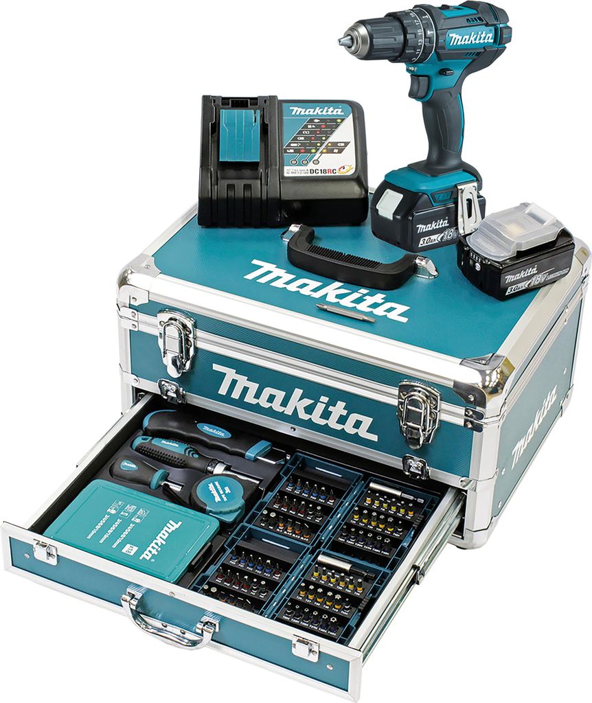 Trapano a percussione a batteria Makita 18V / 3,0 Ah, 2 Immagine del prodotto 