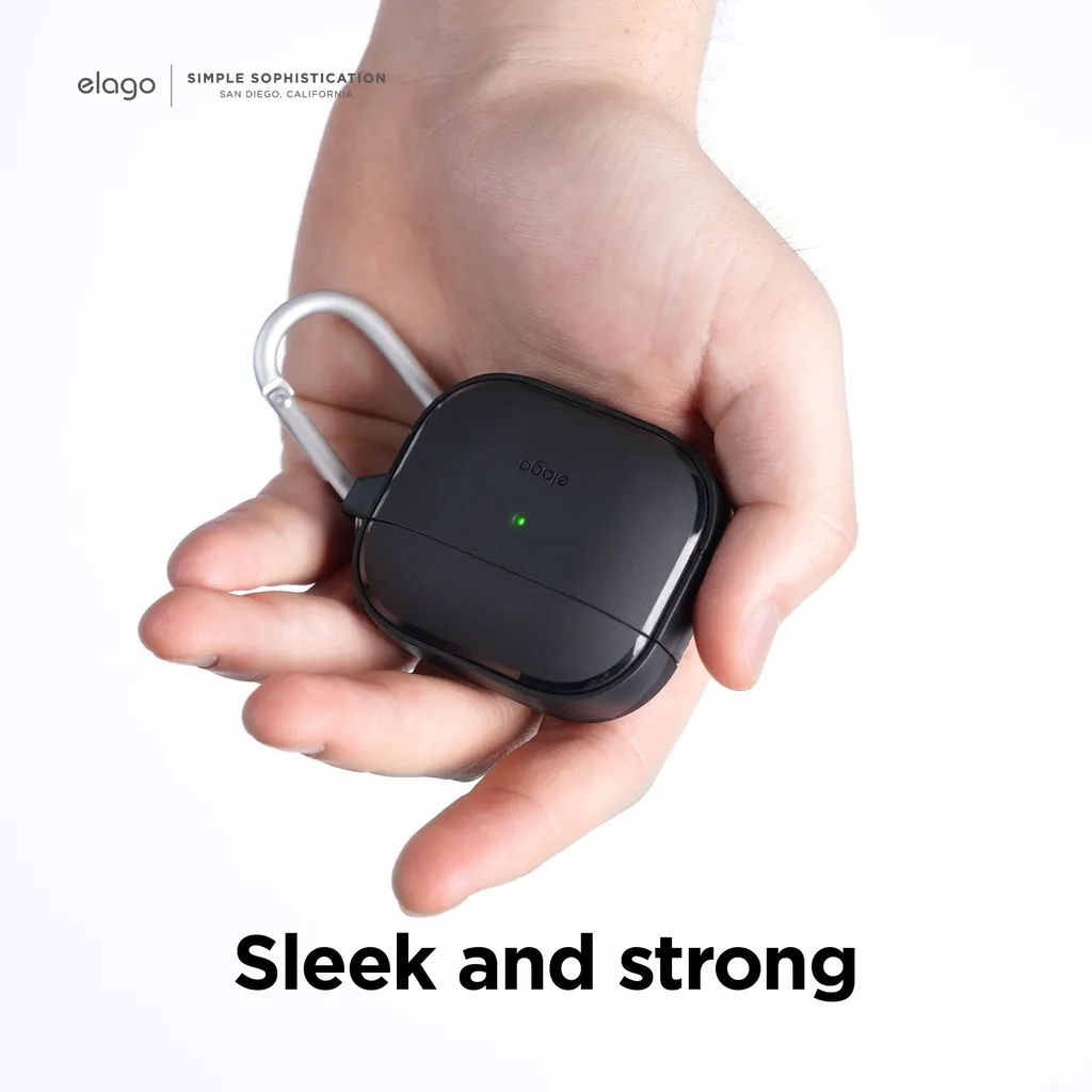 Étui elago AirPod 3 EDC noir - Coque de protection robuste et compacte - 10