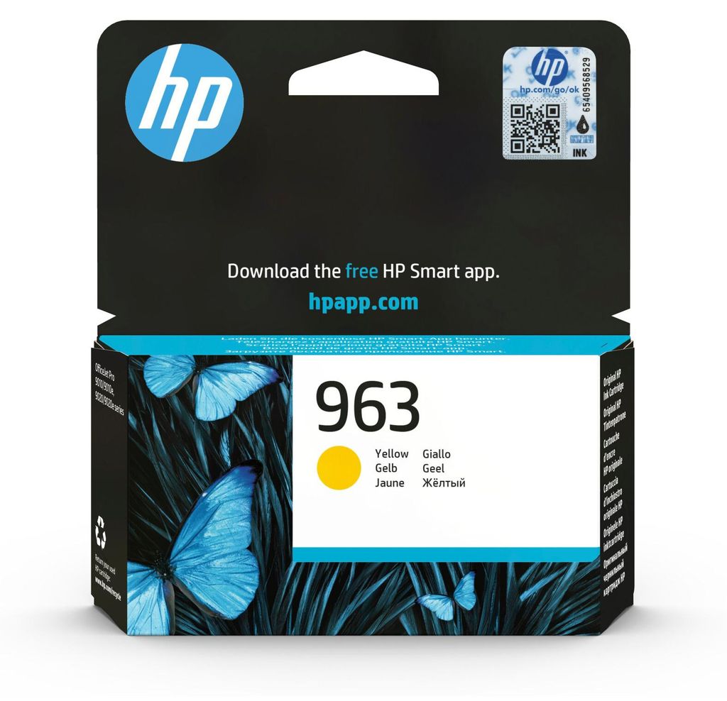 HP 963      Gelb                Tintenpatrone 10,77ml Immagine del prodotto 