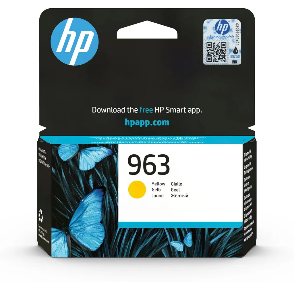 Inchiostro HP 963 Giallo Originale 700 Pagine | 3JA25AE Alta Qualità