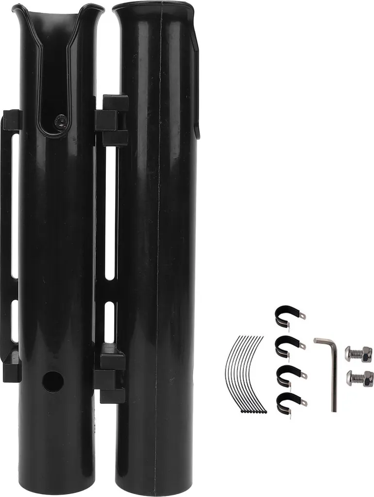 Support de Canne à Pêche Double en Plastique pour Vélo et Remorque - 3