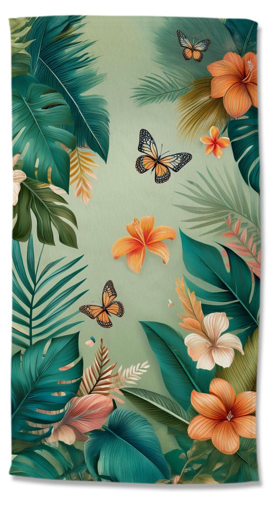Beach towel Good Morning 100x180 cm -
