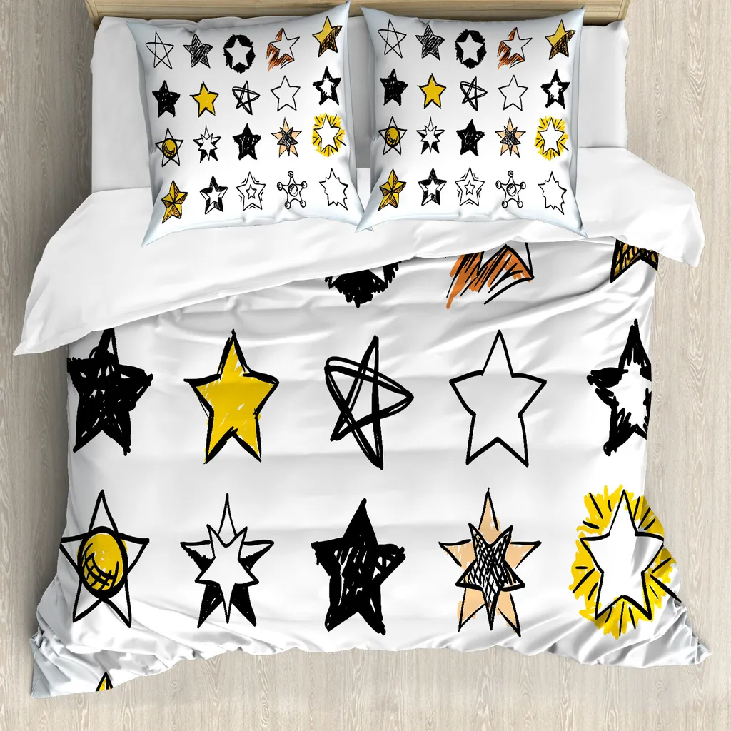 Look Punk per il tuo Letto: ABAKUHAUS Copripiumino Giallo 155x220