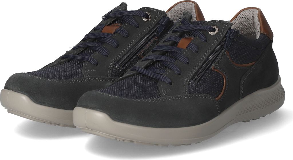 Jomos Halbschuhe Herren Leder & Textil BlauGröße:41