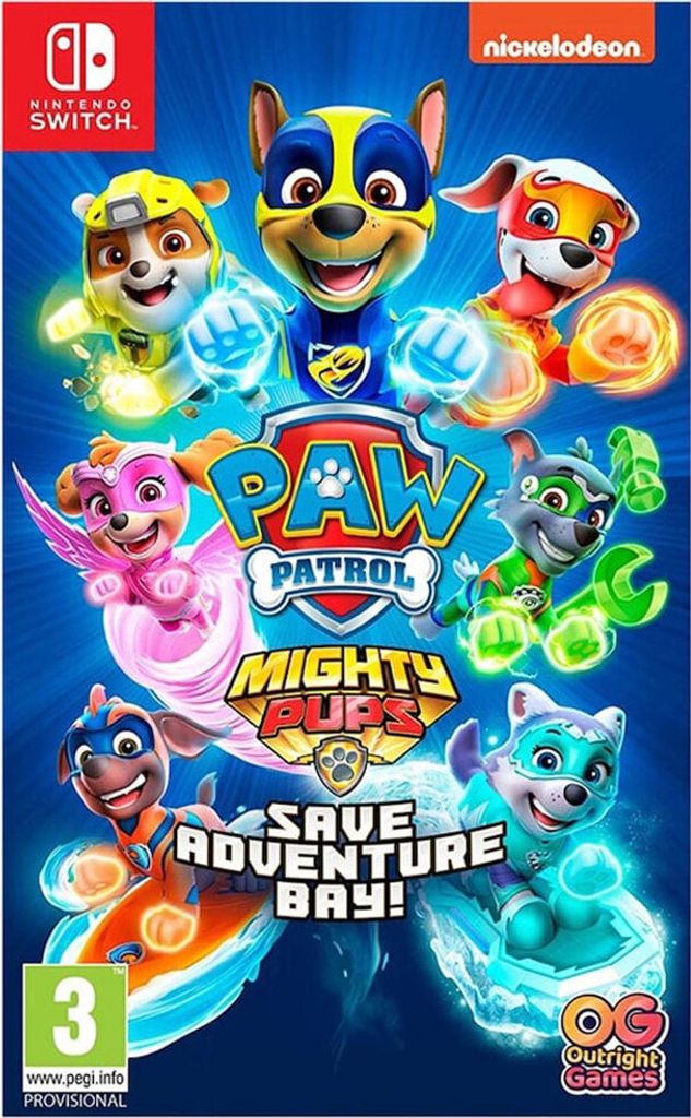 Nintendo PAW Patrol Mighty Pups Save Adventure Bay, Zdjęcie produktu 