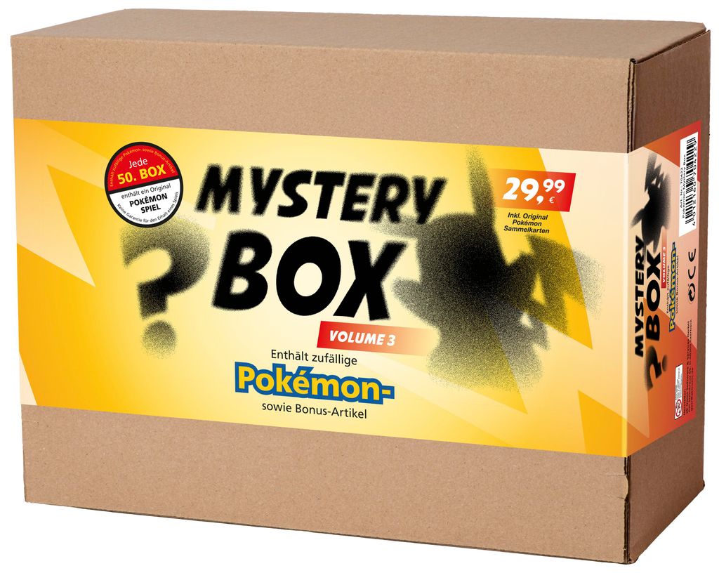 POKÉMON Box – mit exklusivem Pokemon Merchandise, Fanartikeln & Sammlerstücken – Geschenkidee für Gamer