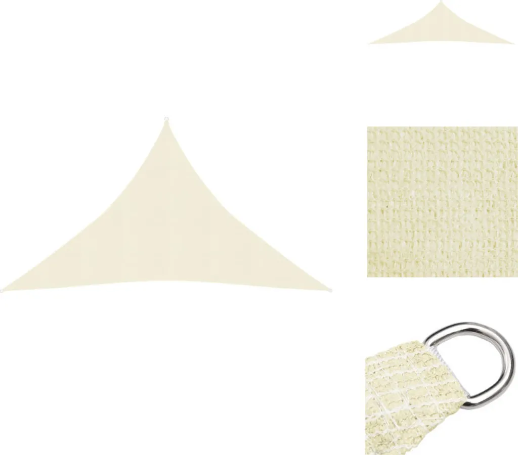 Offerta Tenda da Sole a Vela vidaXL HDPE 2,5m | Ombreggiante Economico