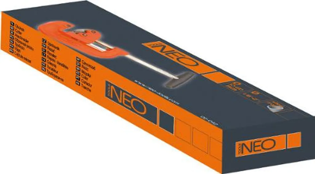 Coupe-tube 10-60mm avec molette renforcée acier - Précision NEO TOOLS - 8