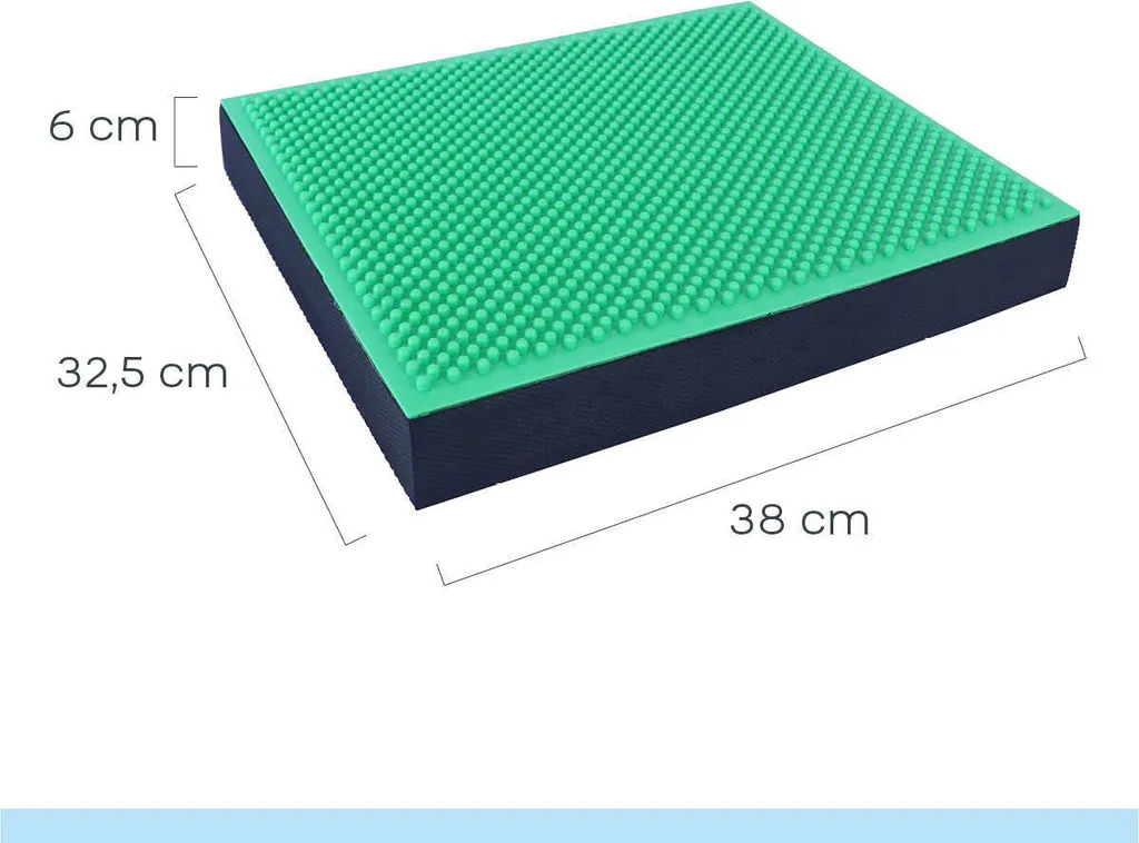 Coussin d'assise active pour mal de dos et exercices d'équilibre gym